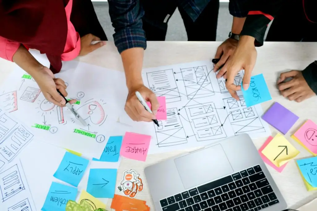Webdesign Brainstorming